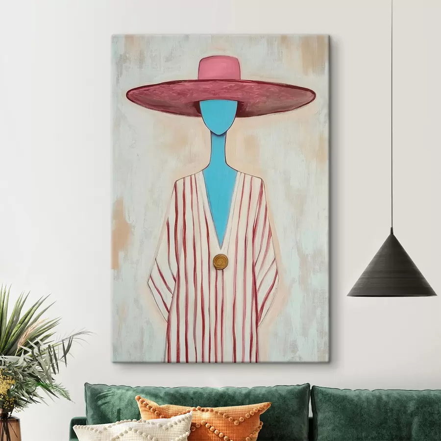 Tablouri Tablou reprezentând o figură feminină abstractă s51152