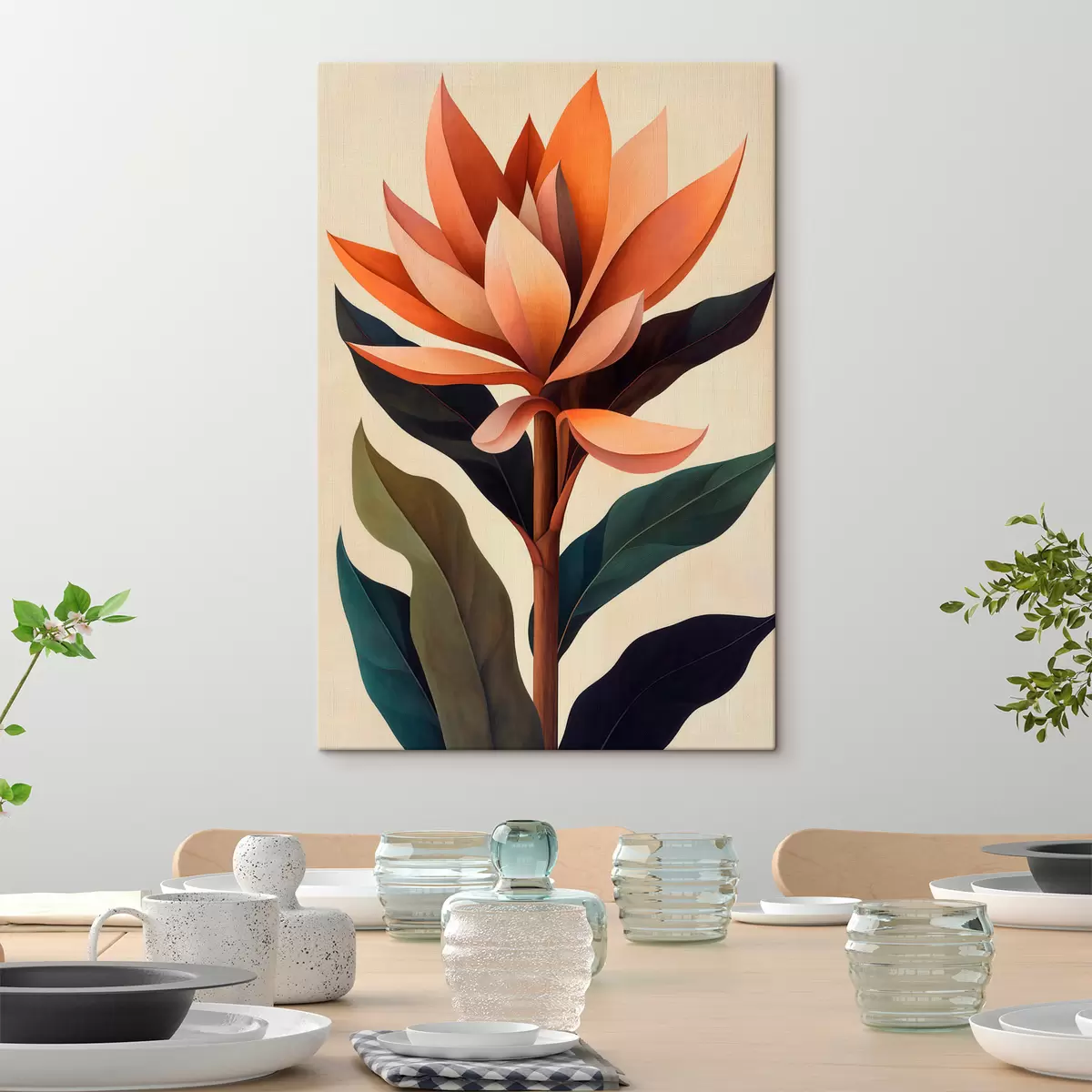 Tablouri Floare abstractă s51155