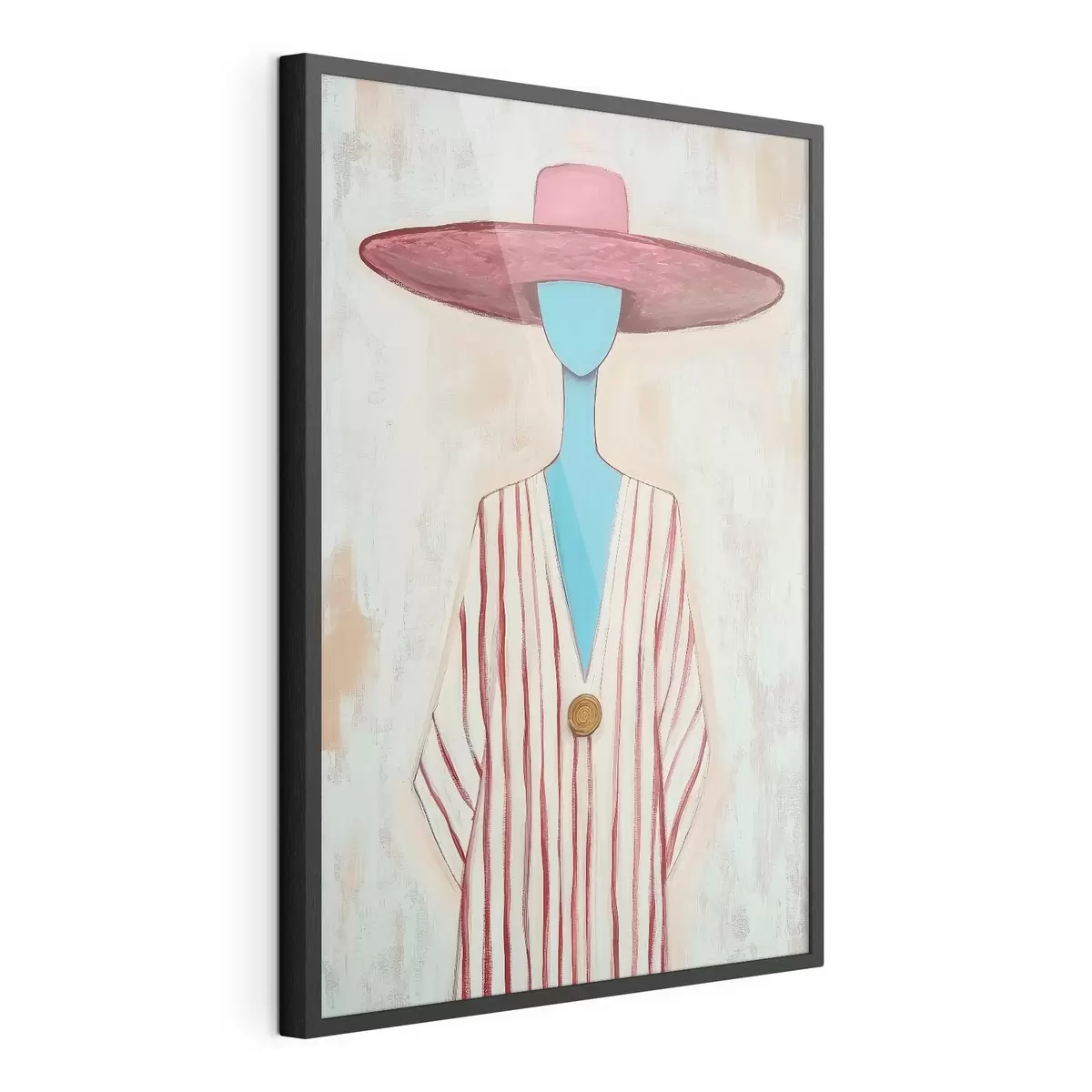 Poster Tablou reprezentând o figură feminină abstractă f51152