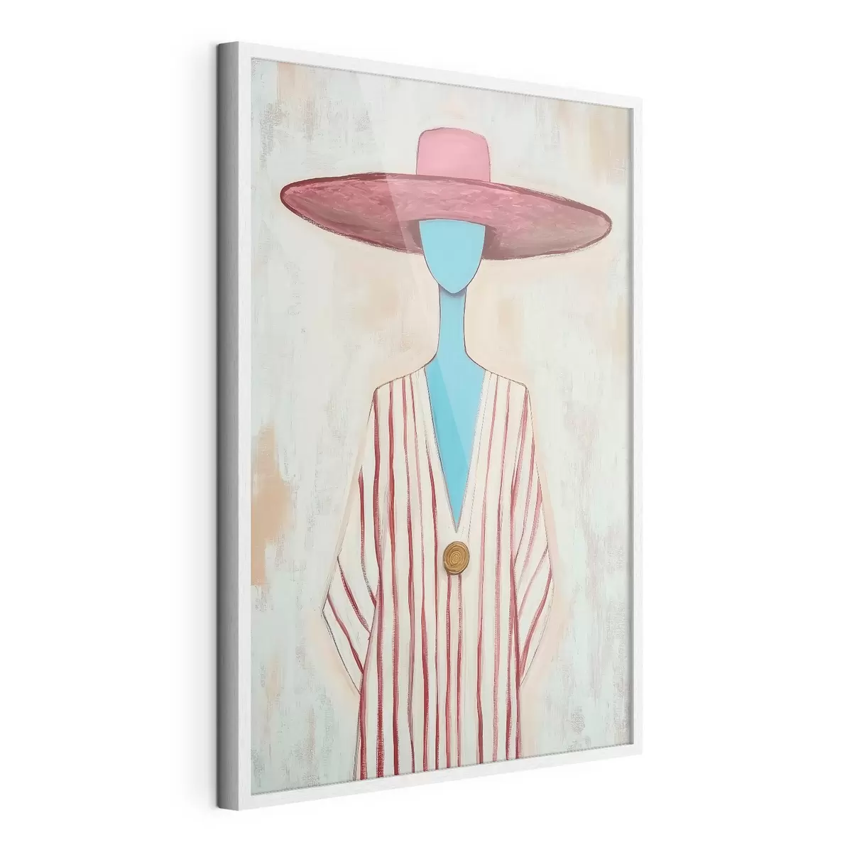 Poster Tablou reprezentând o figură feminină abstractă f51152