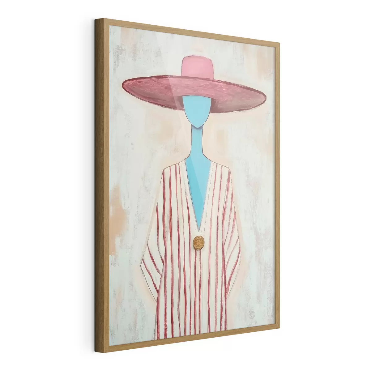 Poster Tablou reprezentând o figură feminină abstractă f51152