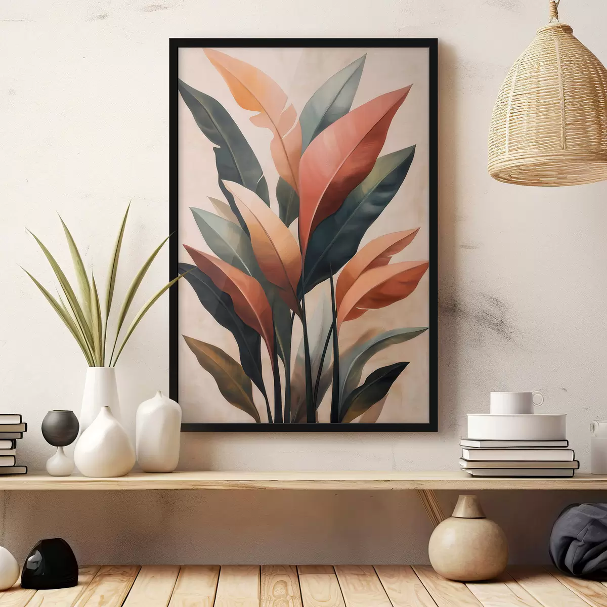 Poster Frunze abstracte f51156