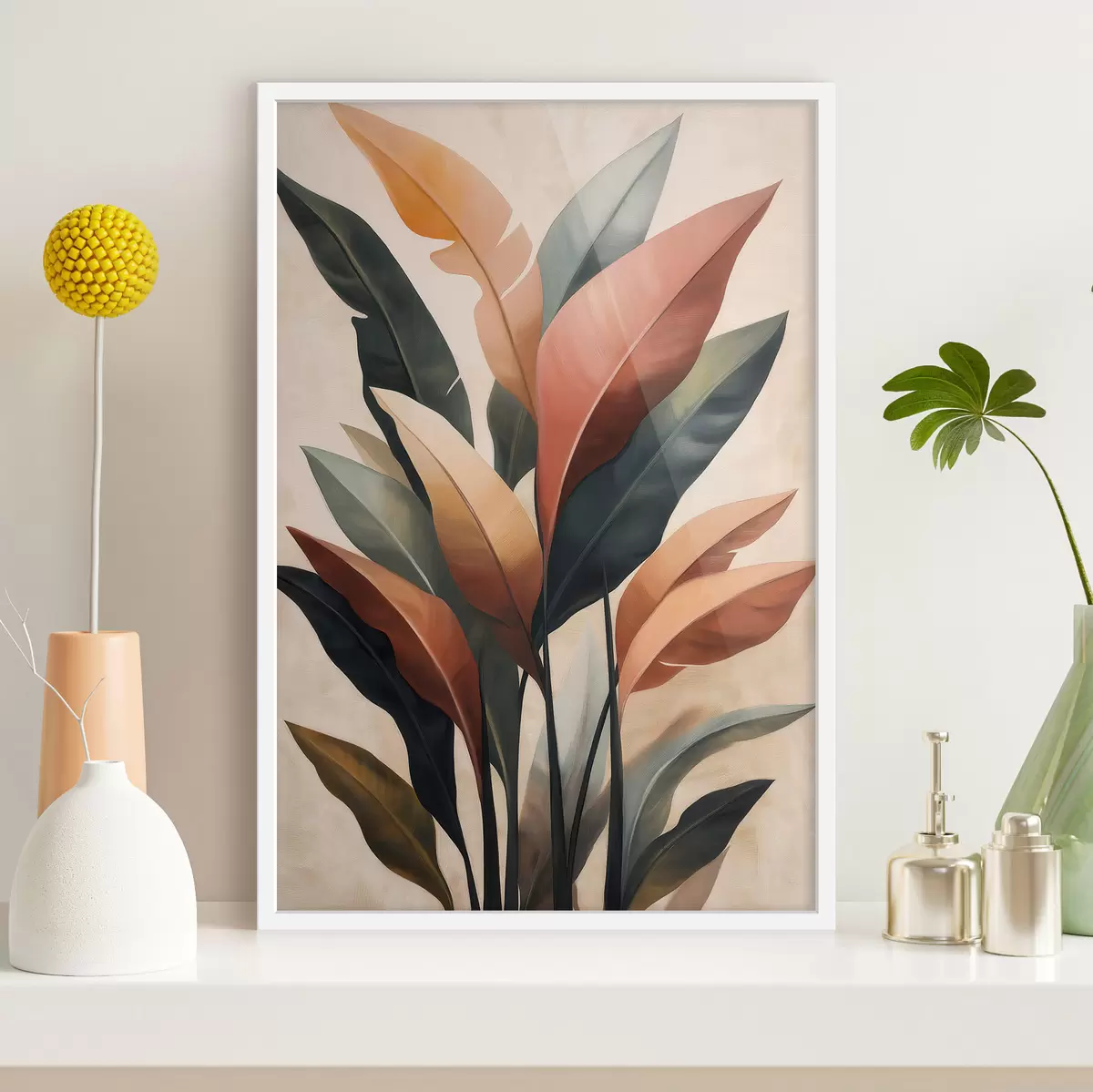 Poster Frunze abstracte f51156