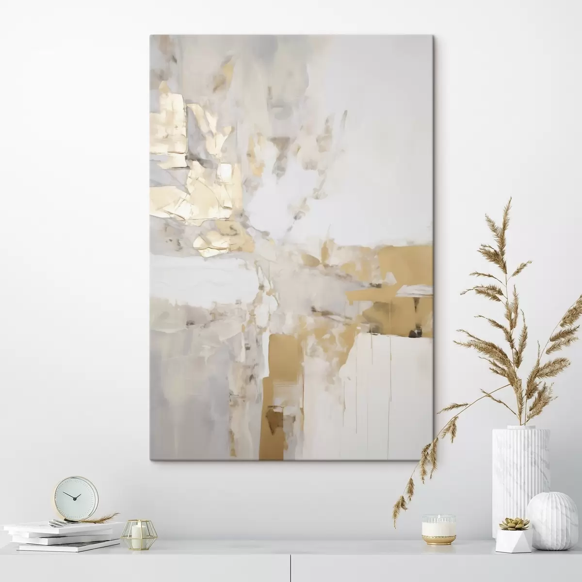 Tablouri Abstracție minimalistă, imitație a unui tablou s51163