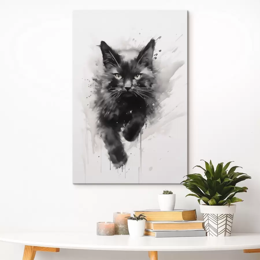 Tablouri Pisică, imitație a unui tablou s51168