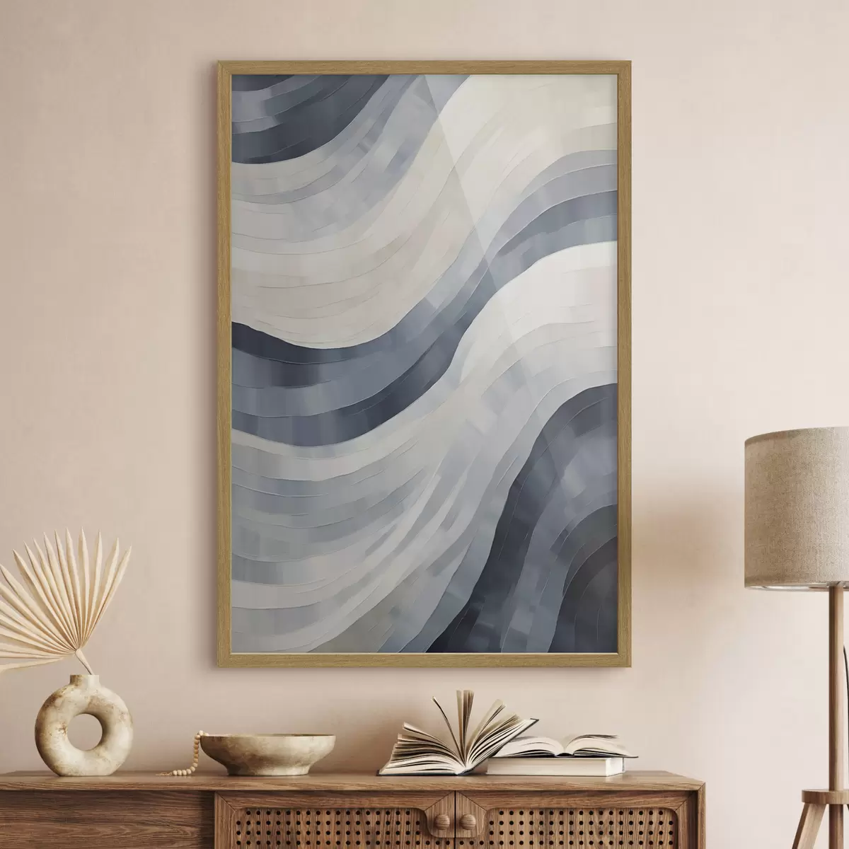 Poster Dungi largi abstracte, imitație de tablou f51170