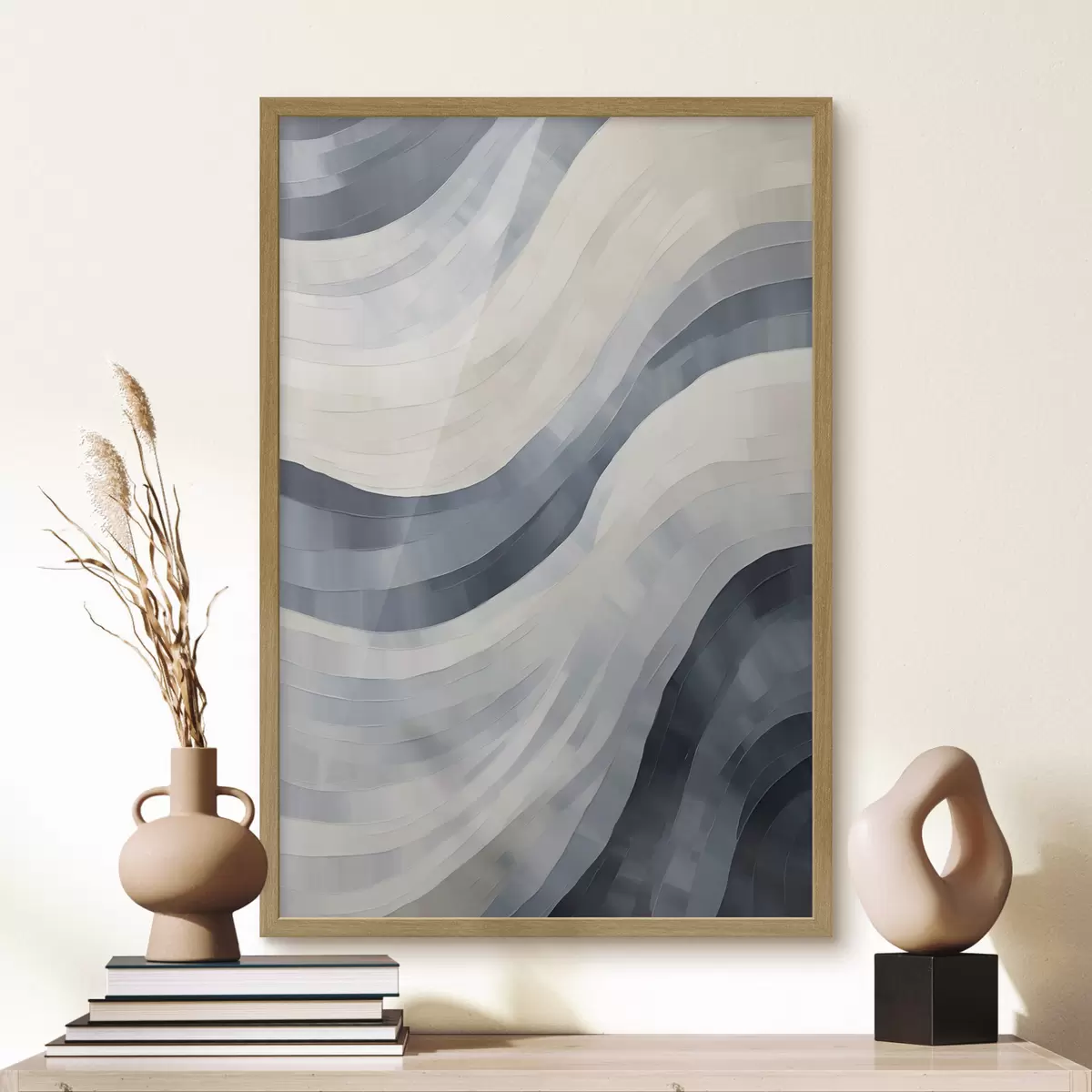 Poster Dungi largi abstracte, imitație de tablou f51170
