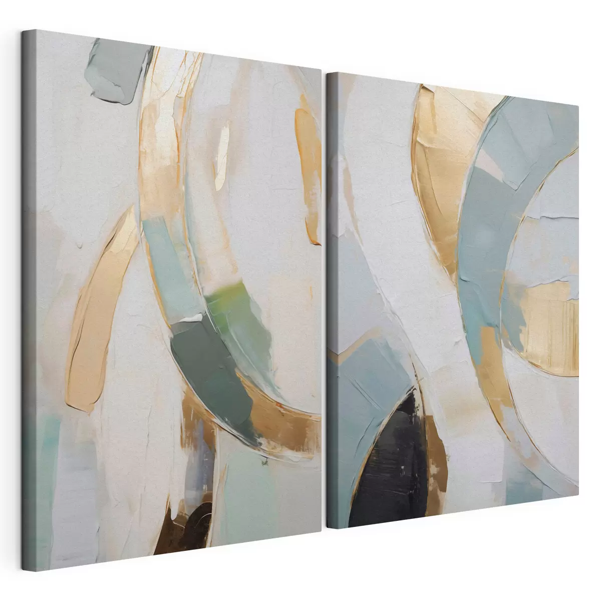 Tablouri Compoziție abstractă, imitație a unui tablou m31109