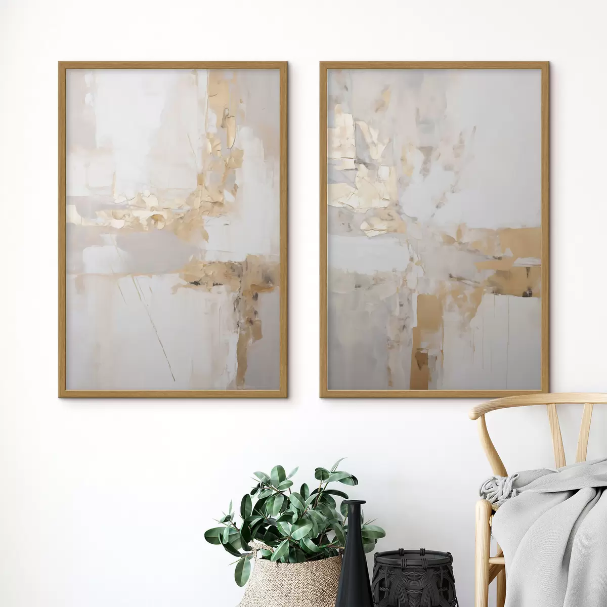 Poster Abstracția modernă, imitația picturii d31107