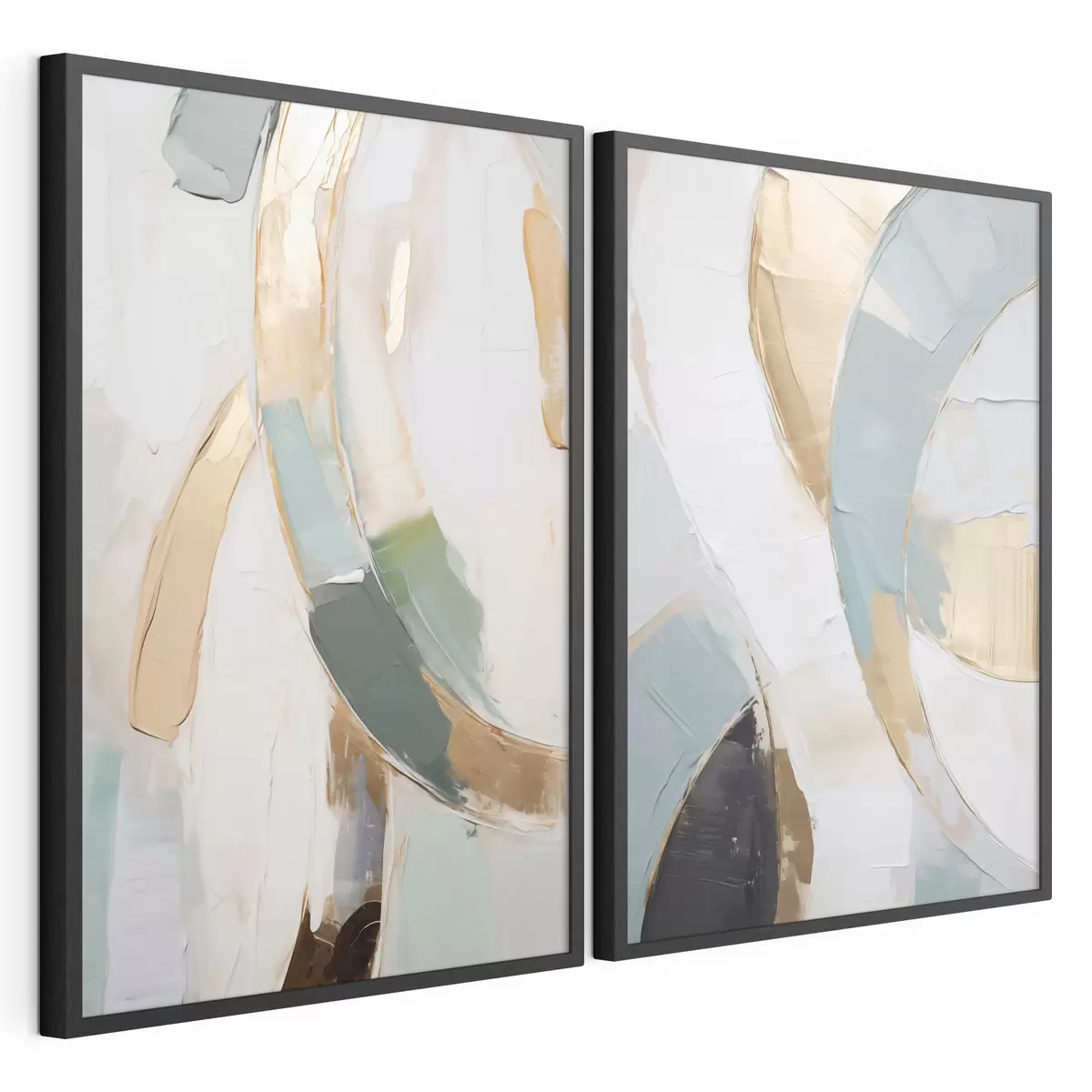 Poster Compoziție abstractă, imitație a unui tablou d31109