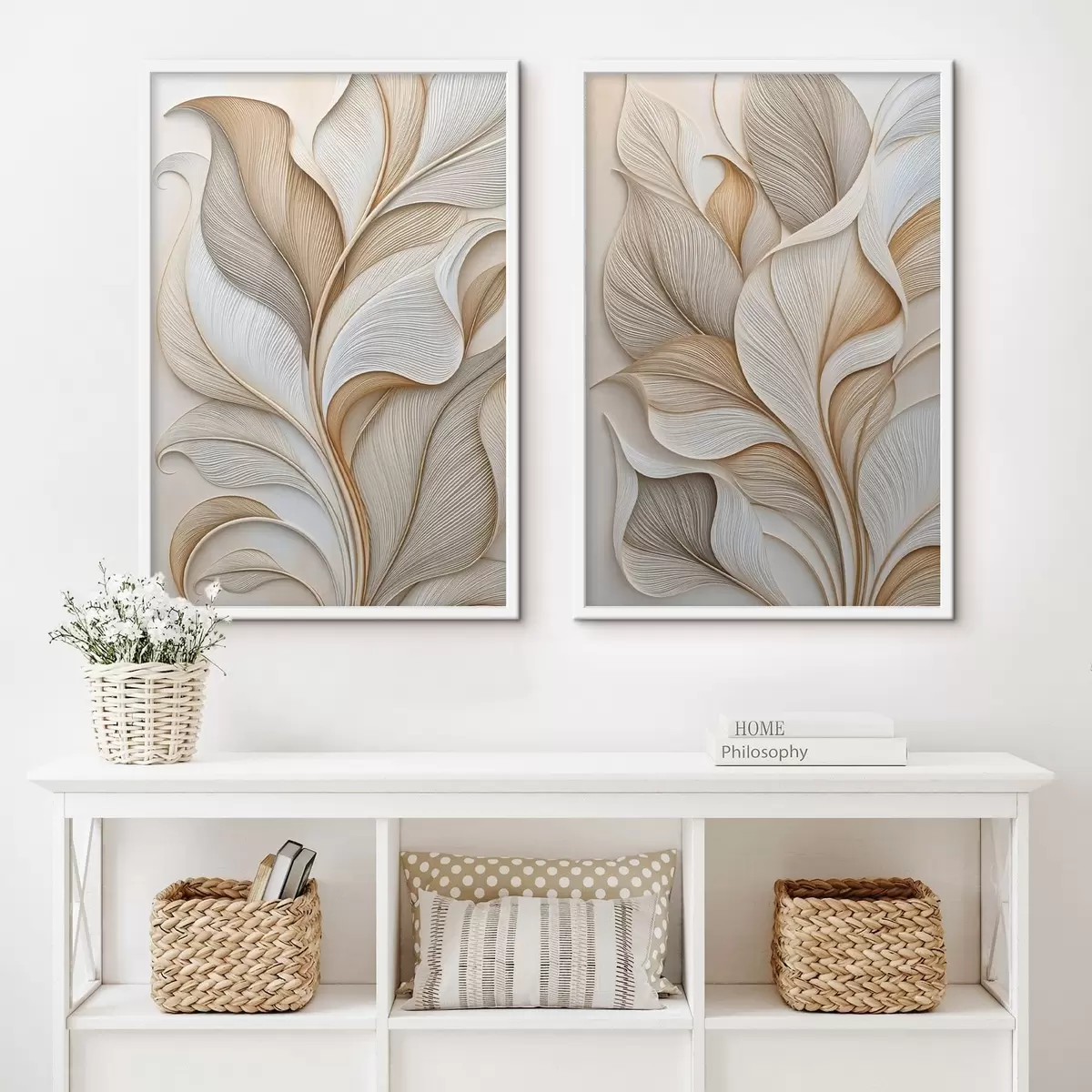 Poster Frunze abstracte d31038