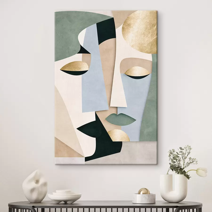fototapet Fețe geometrice abstracte s51178