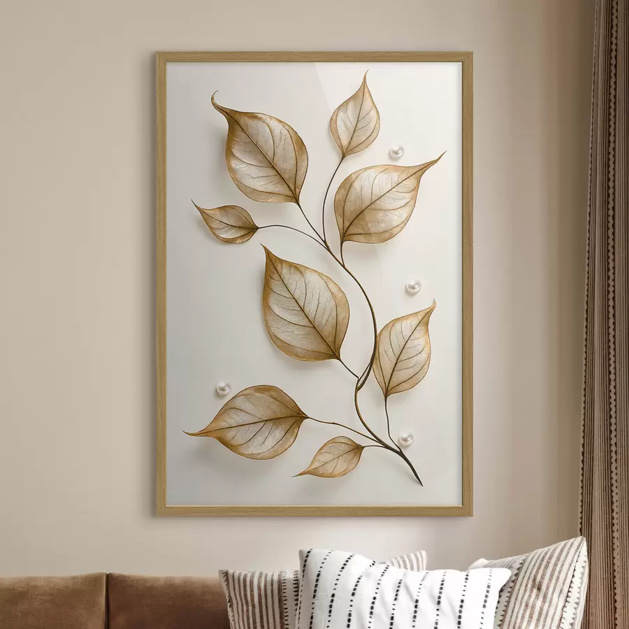 fototapet Ramură botanică elegantă f50866