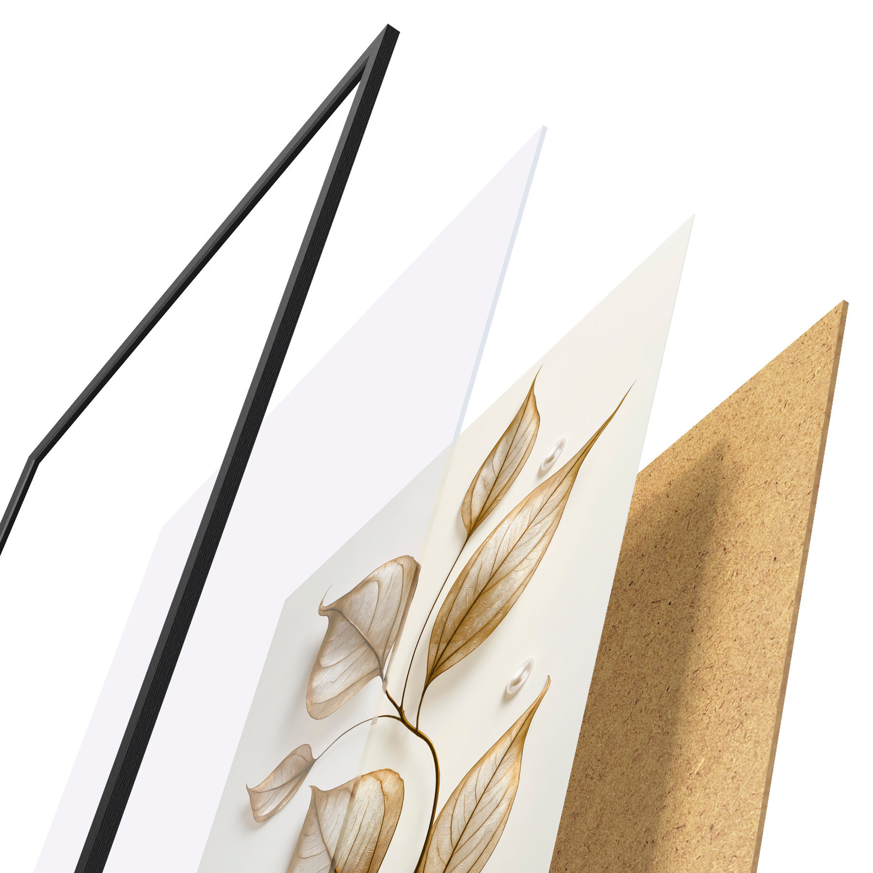 Poster Ramură botanică elegantă f50866