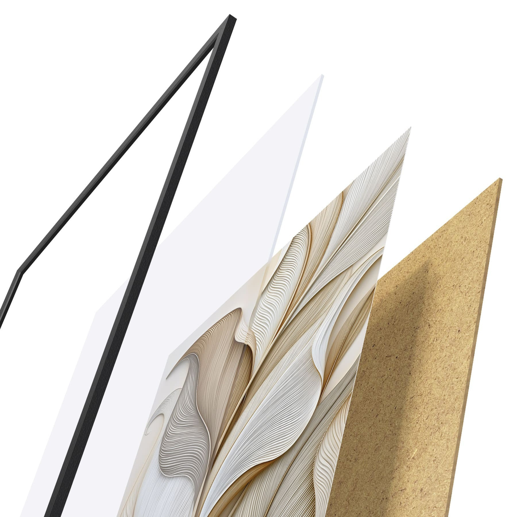 Poster Frunze abstracte f51176
