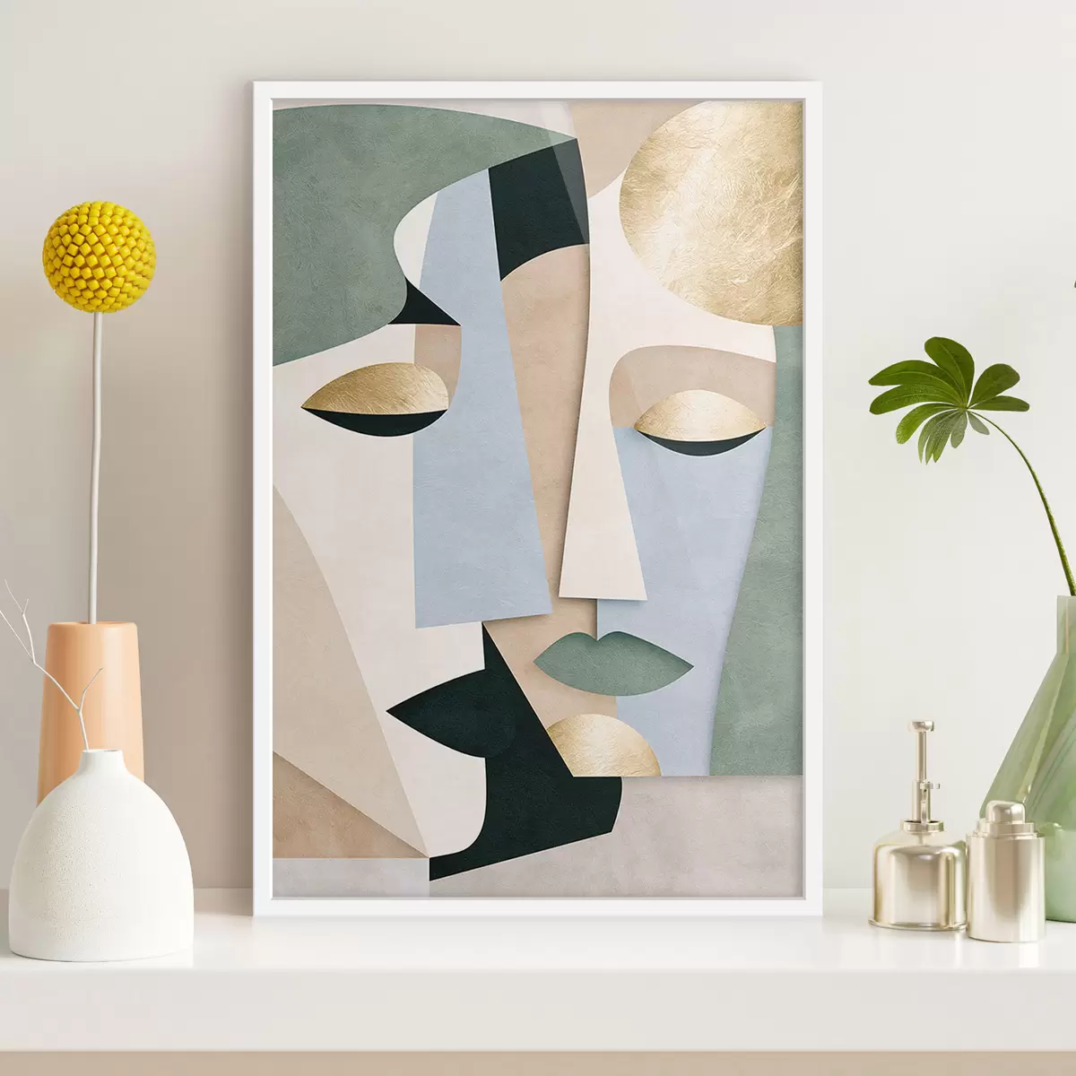 Poster Fețe geometrice abstracte f51178