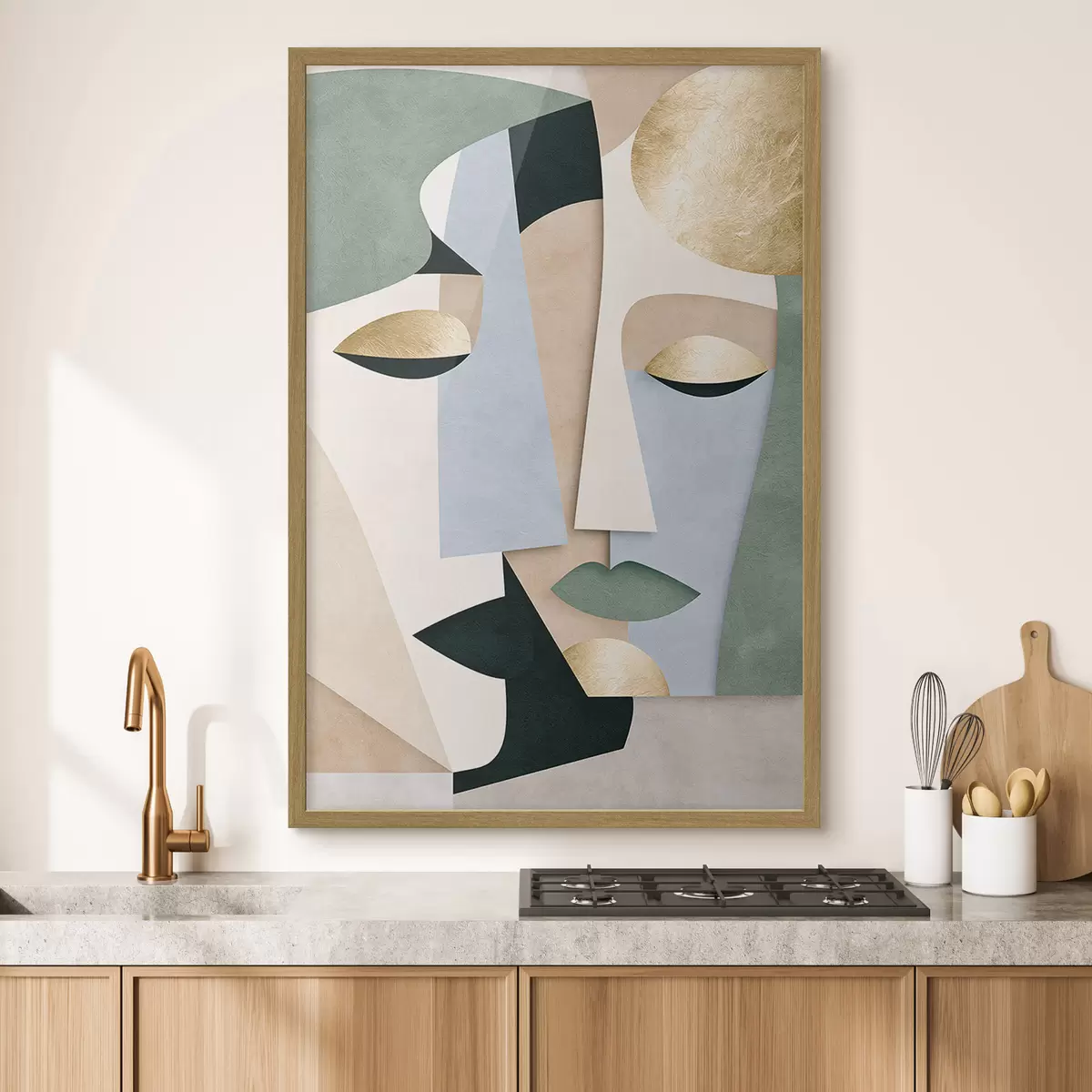 Poster Fețe geometrice abstracte f51178
