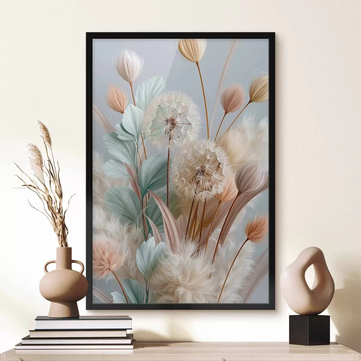 Poster Păpădii delicate și flori de câmp f51182