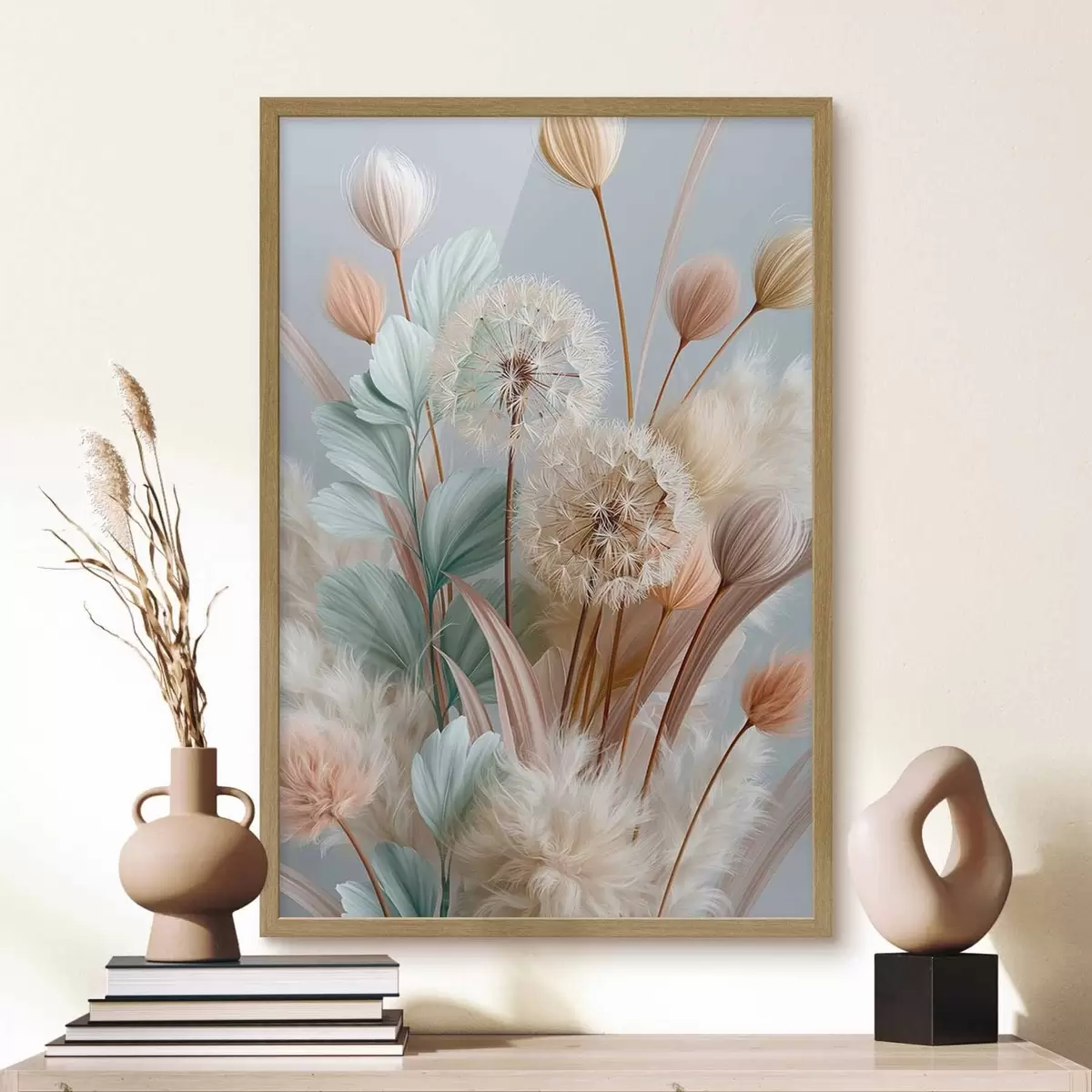 Poster Păpădii delicate și flori de câmp f51182