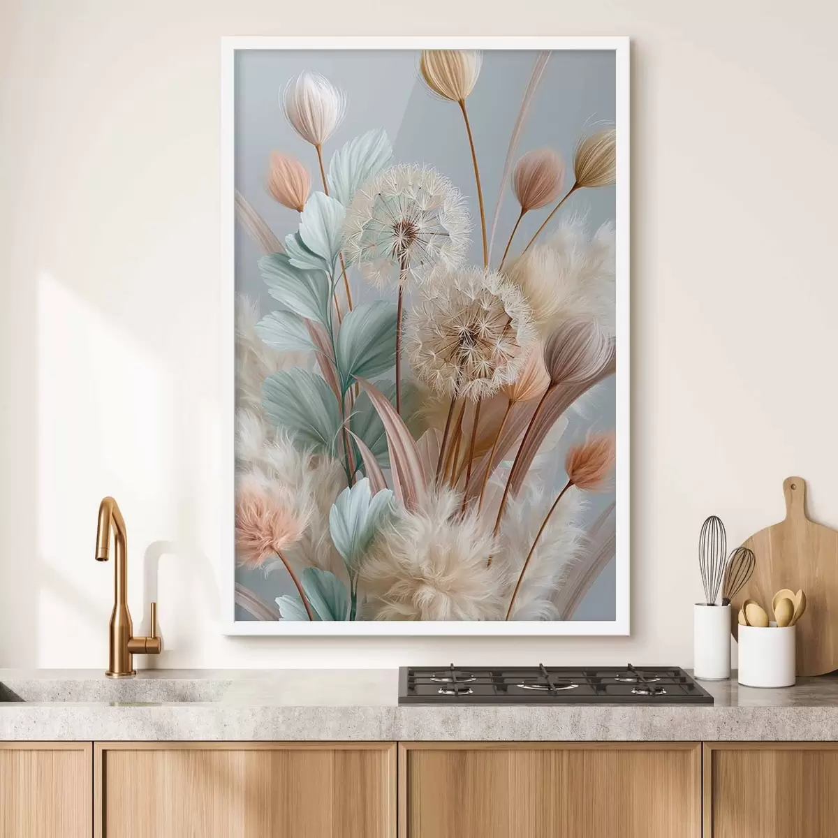 Poster Păpădii delicate și flori de câmp f51182