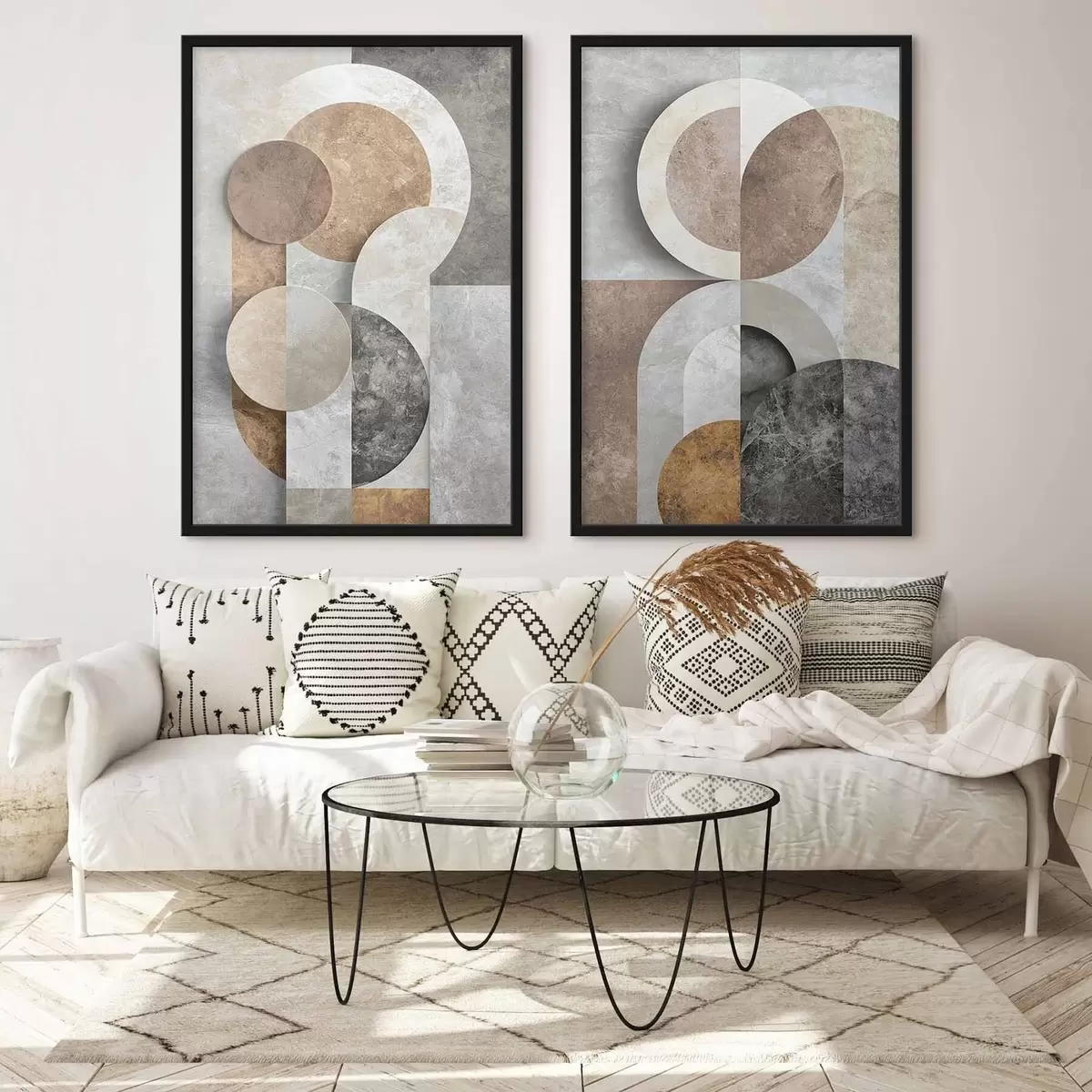 Poster Forme geometrice suprapuse d31119
