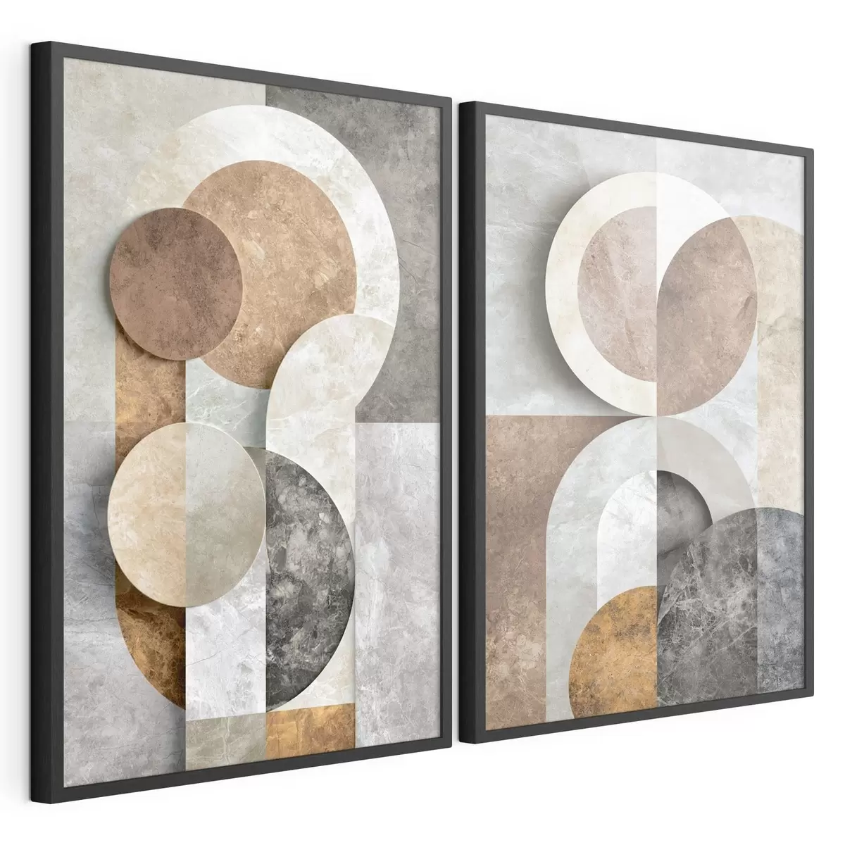 Poster Forme geometrice suprapuse d31119