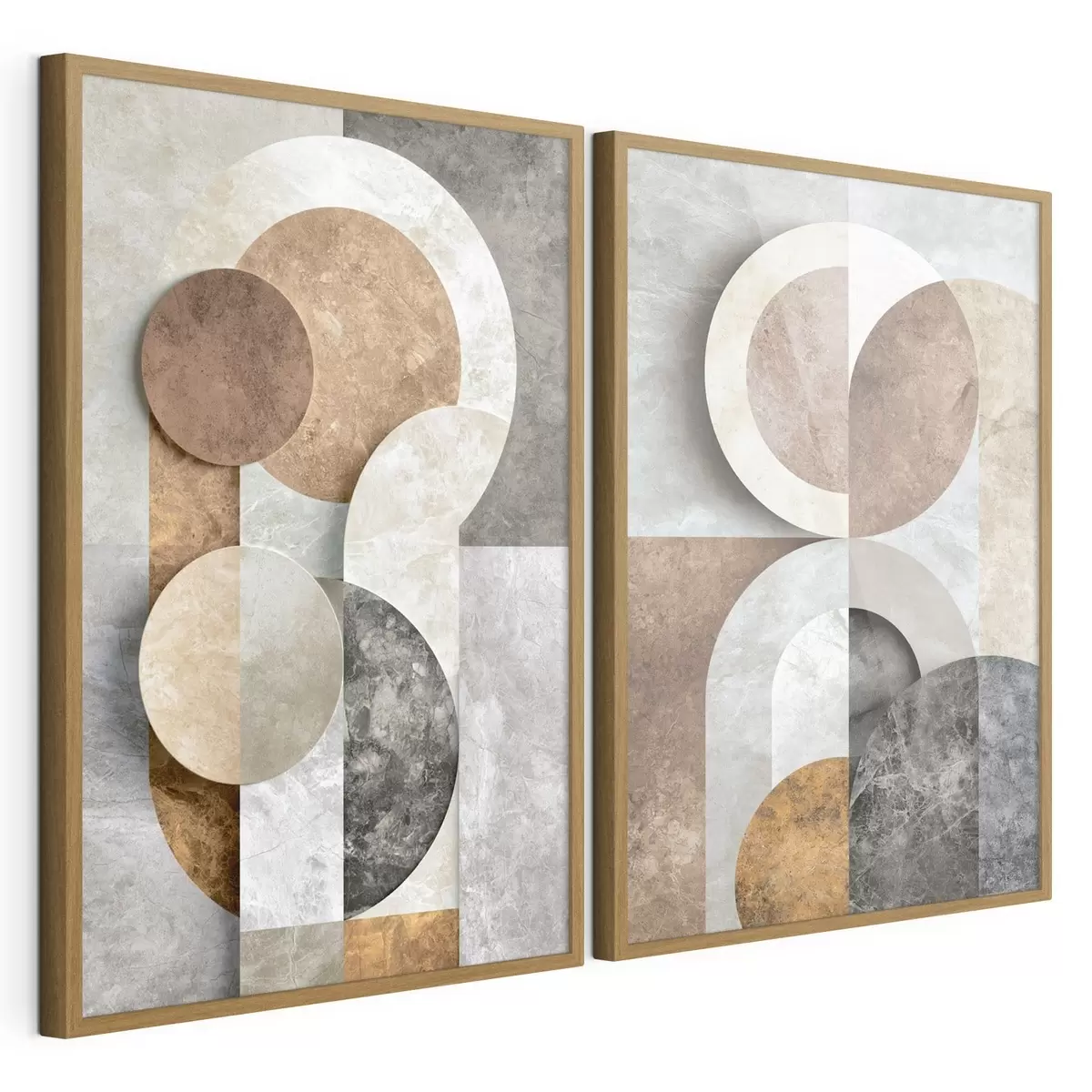 Poster Forme geometrice suprapuse d31119