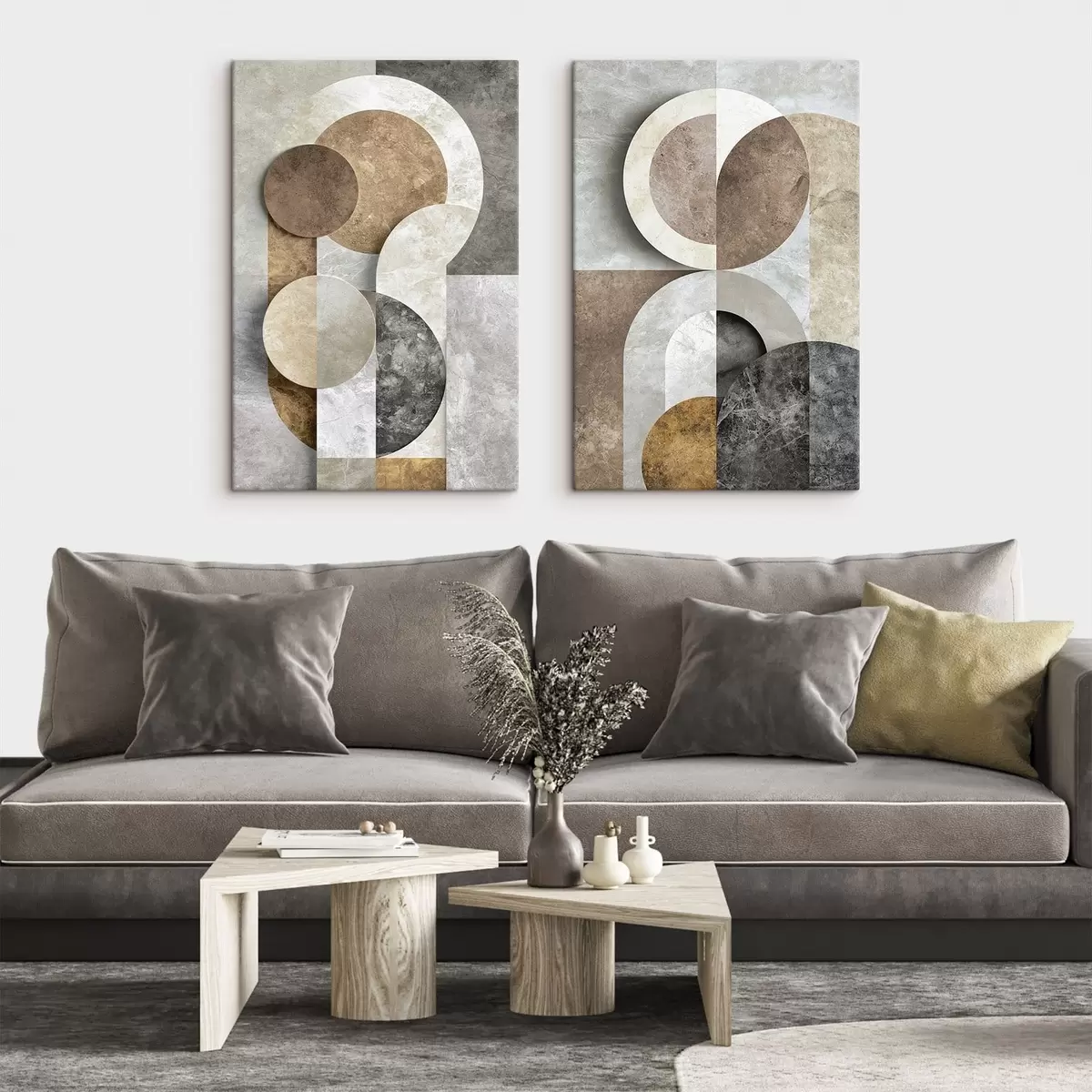 Tablouri Forme geometrice suprapuse m31119