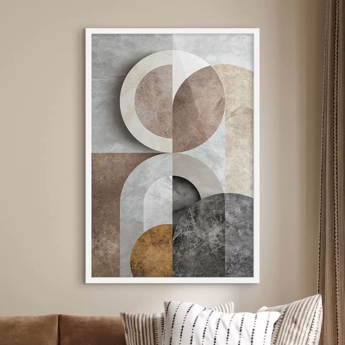 Poster Compoziție geometrică cu cercuri f51281