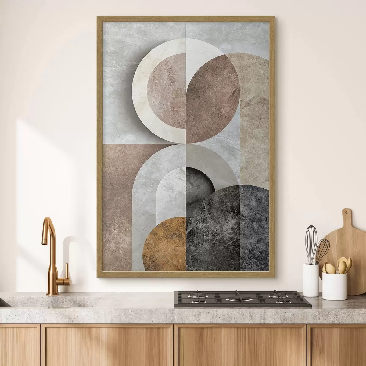 Poster Compoziție geometrică cu cercuri f51281