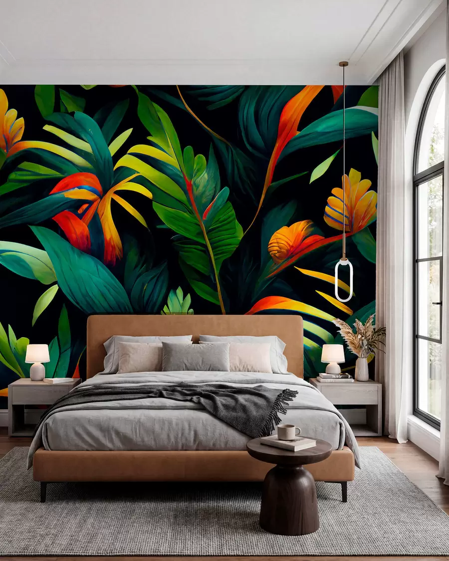 fototapet Jungla tropicală luminoasă u72390