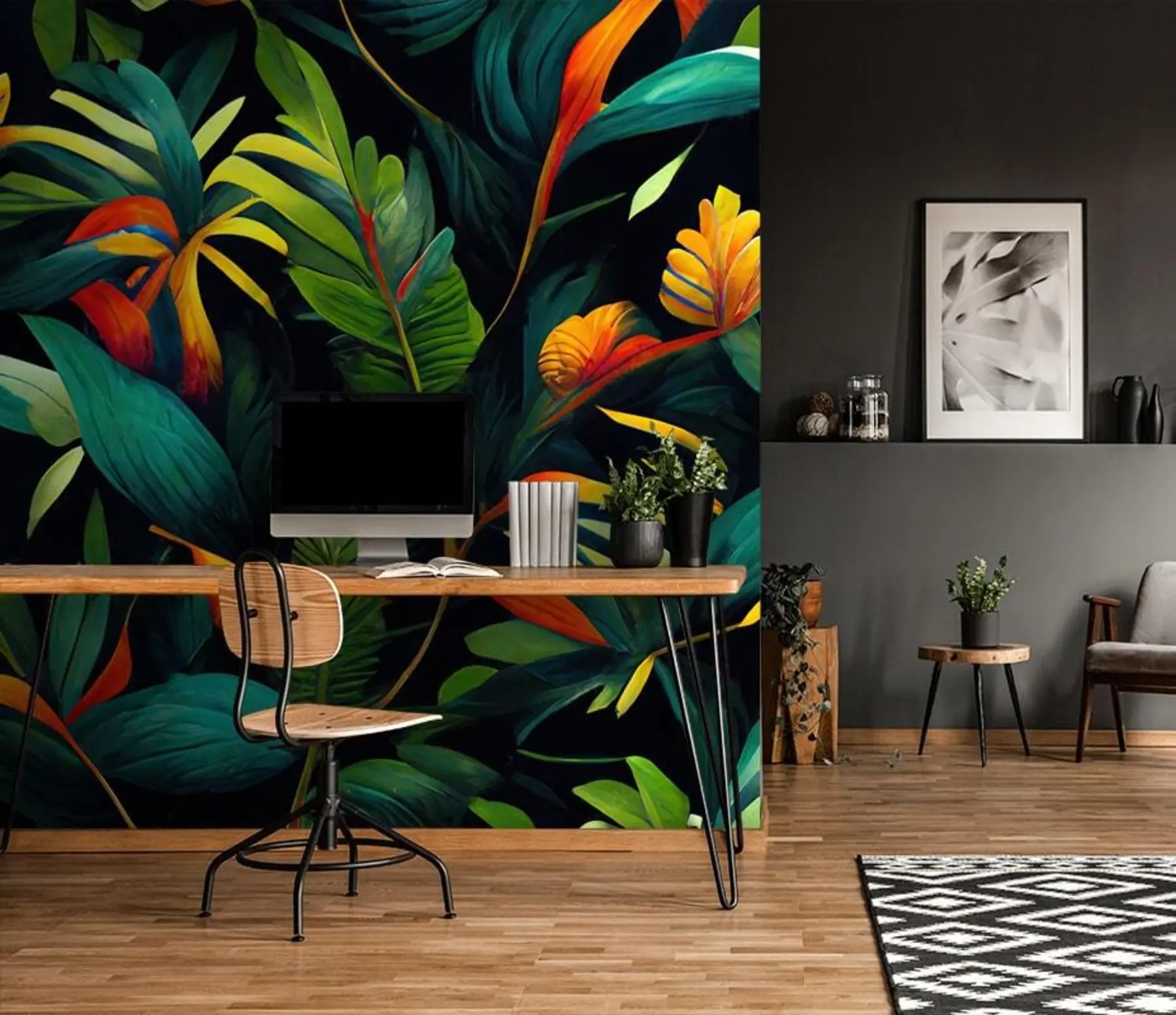 fototapet Jungla tropicală luminoasă u72390