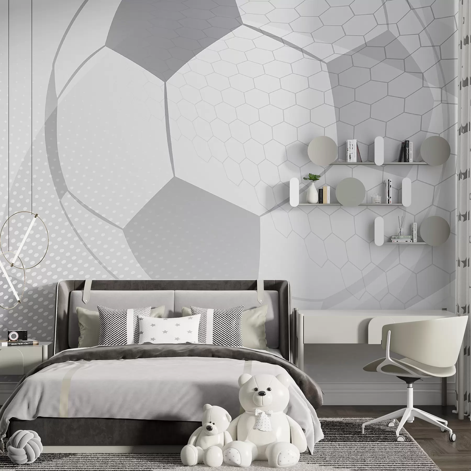 fototapet Fotbal ușor u72781