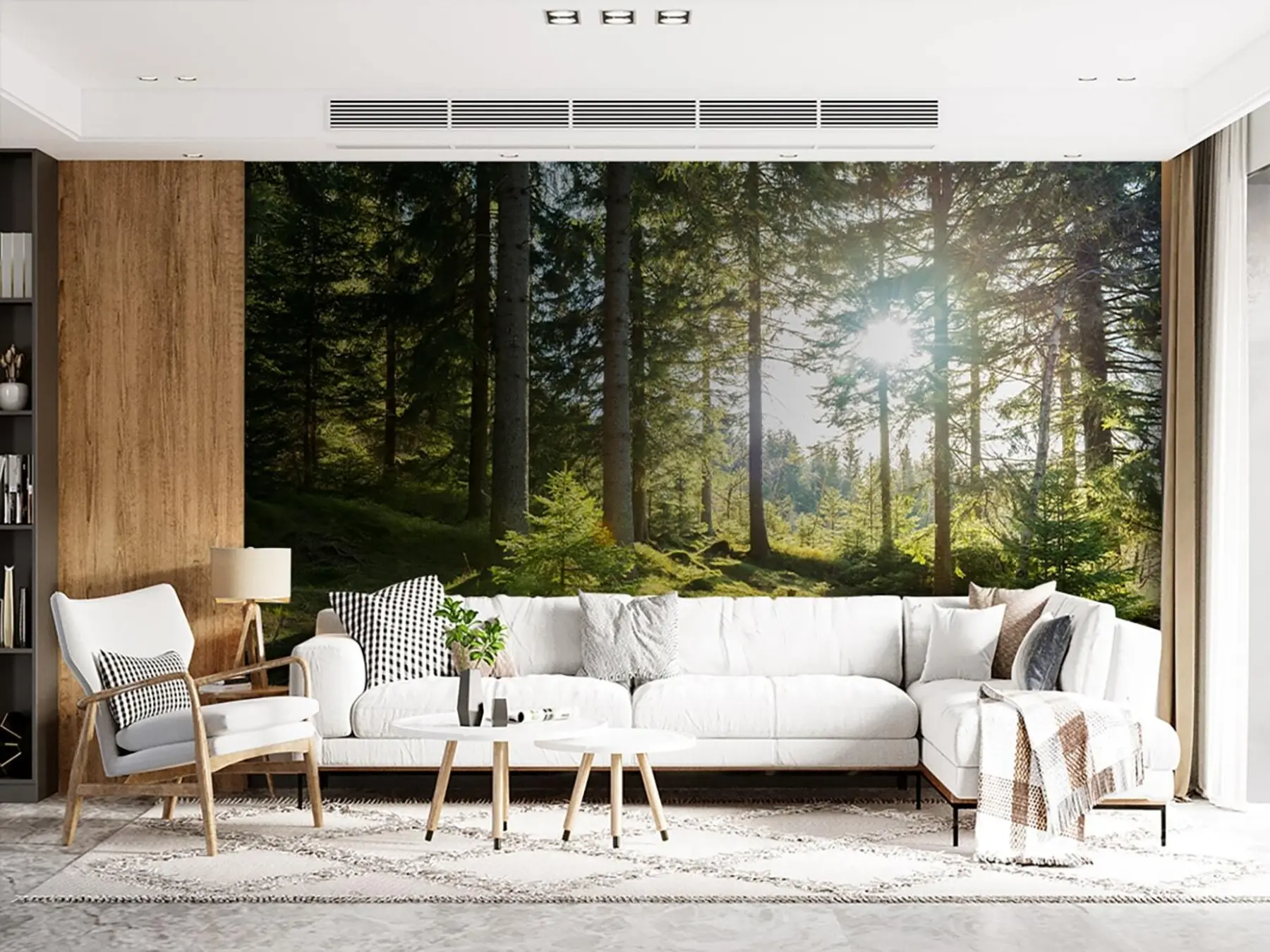 fototapet Munții Carkonoshe din Polonia u80015