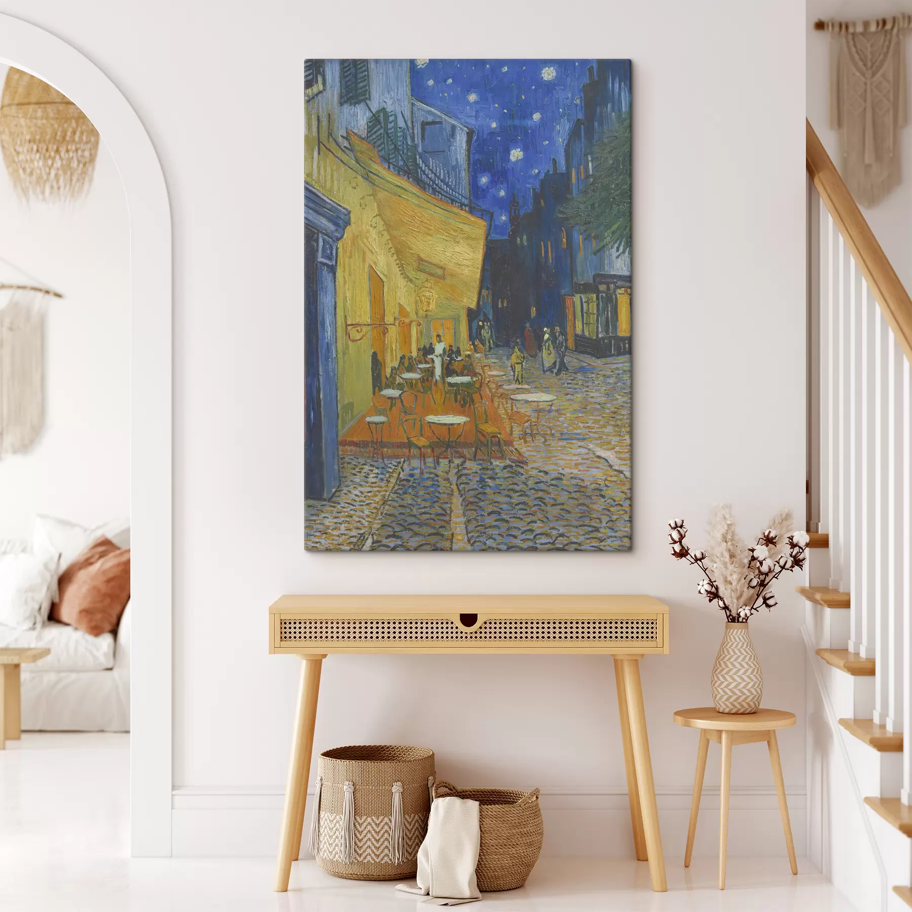 fototapet Terasa cafenelei noaptea, Vincent van Gogh s12313