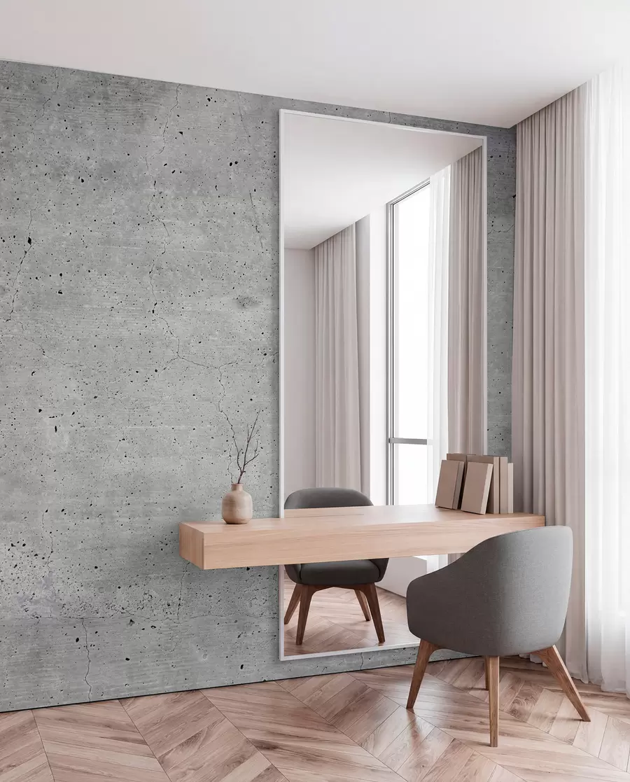 fototapet Gri, model e beton u13522
