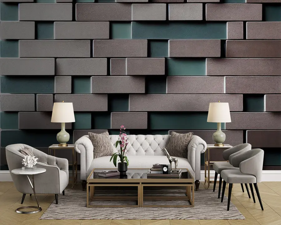 fototapet Imobiliar, dreptunghi e azur u93411