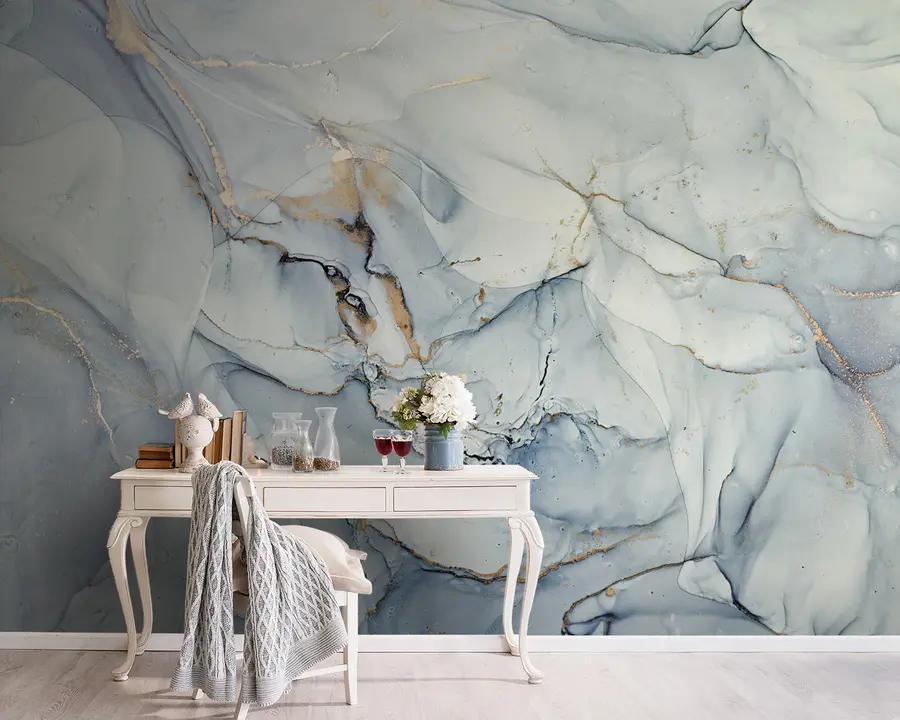 fototapet Calota glaciară, topirea zăpezii e u93432