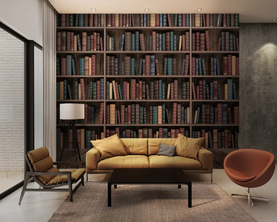 fototapet Bibliotecă impresionantă u93501