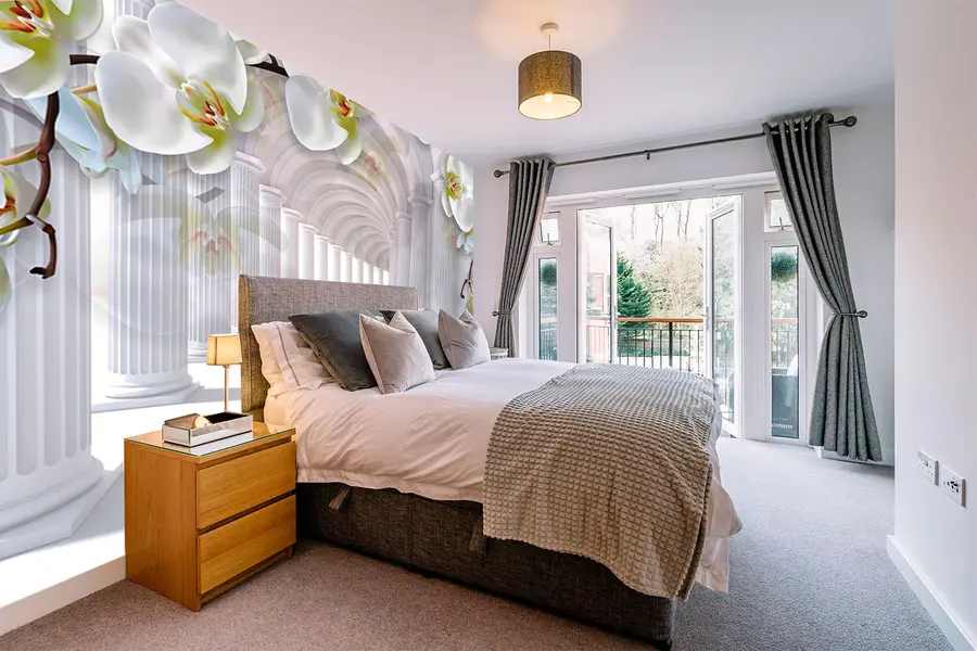 fototapet Orhidee în tunel u93683