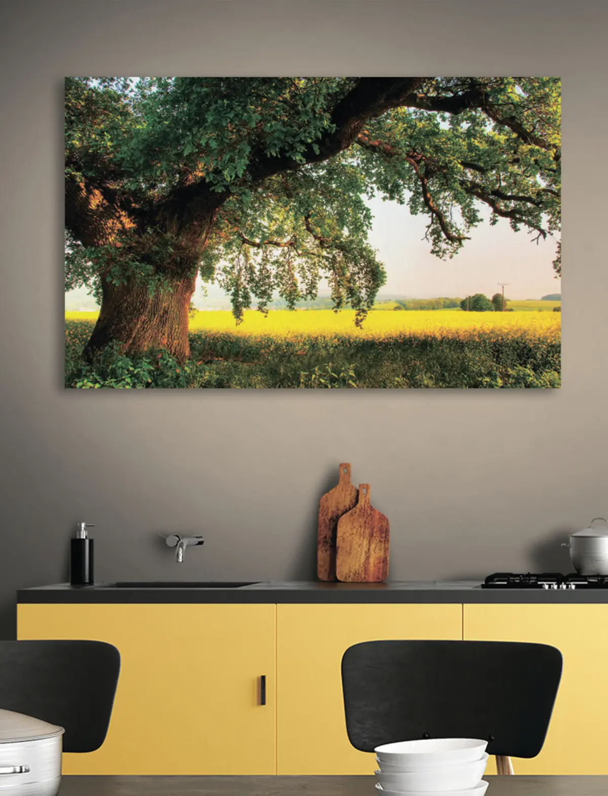 Tablouri Plante, cer și oameni în natură s15283