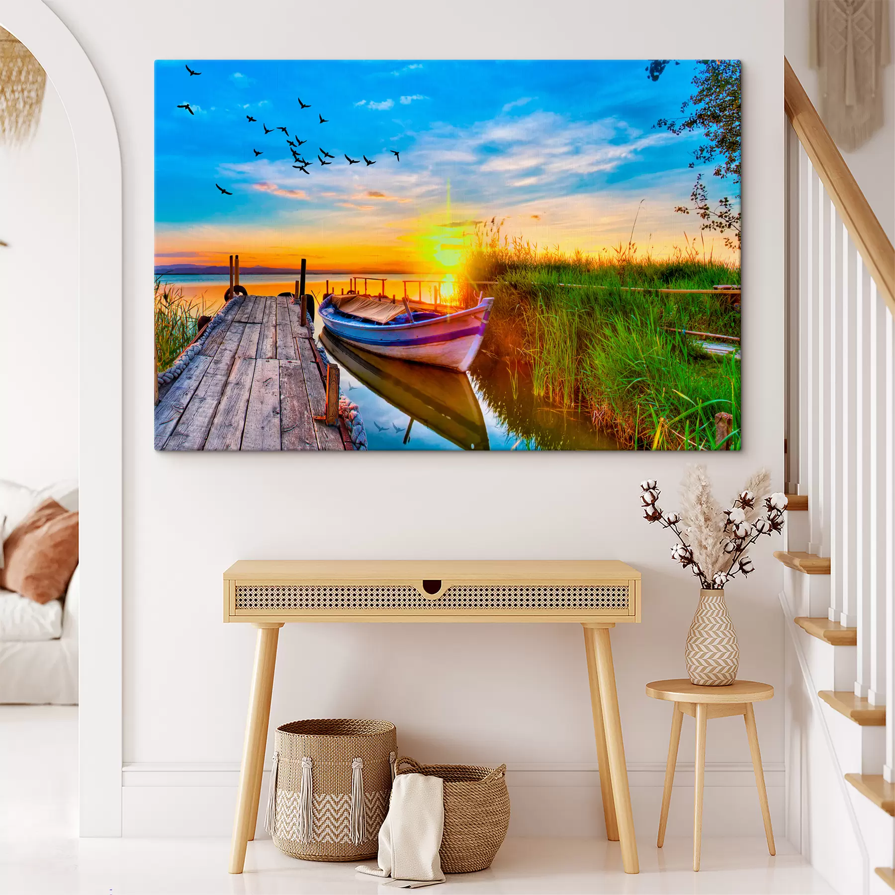 fototapet Nor, apă și cer s17989