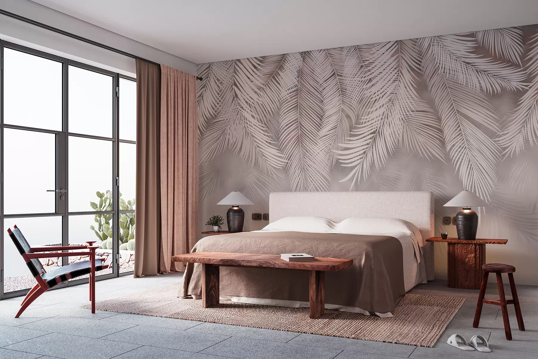 fototapet Frunze delicate care cad u48556v5