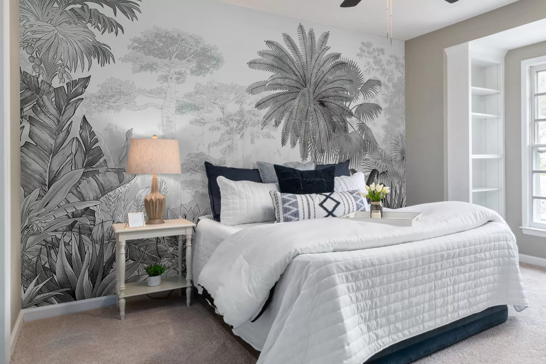 fototapet Tropice. Desen cu cerneală u59041