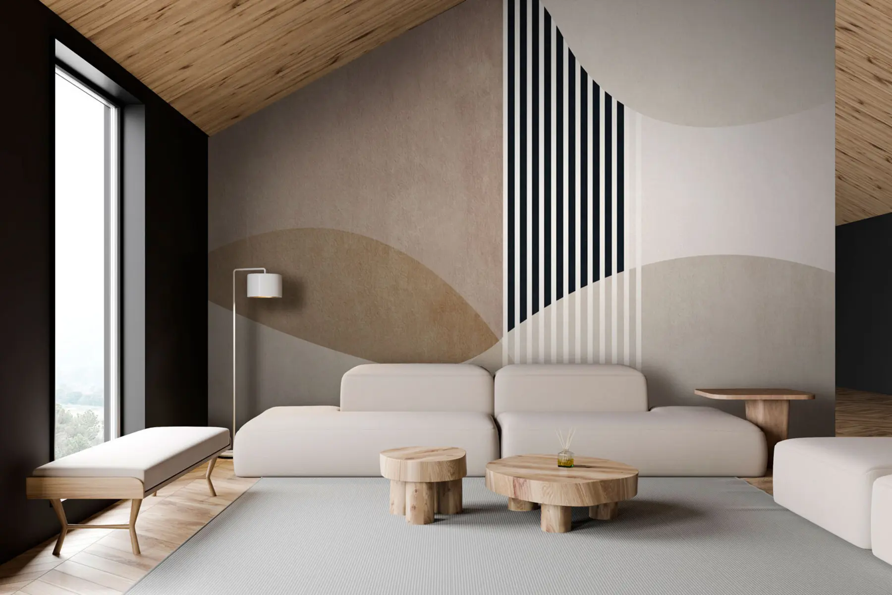 fototapet Stil retro abstract u74075