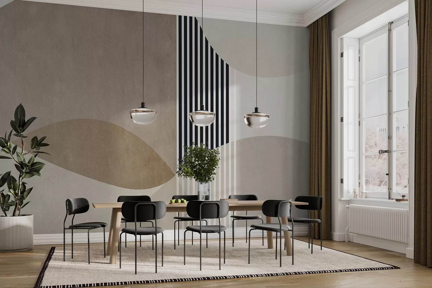 fototapet Stil retro abstract u74075