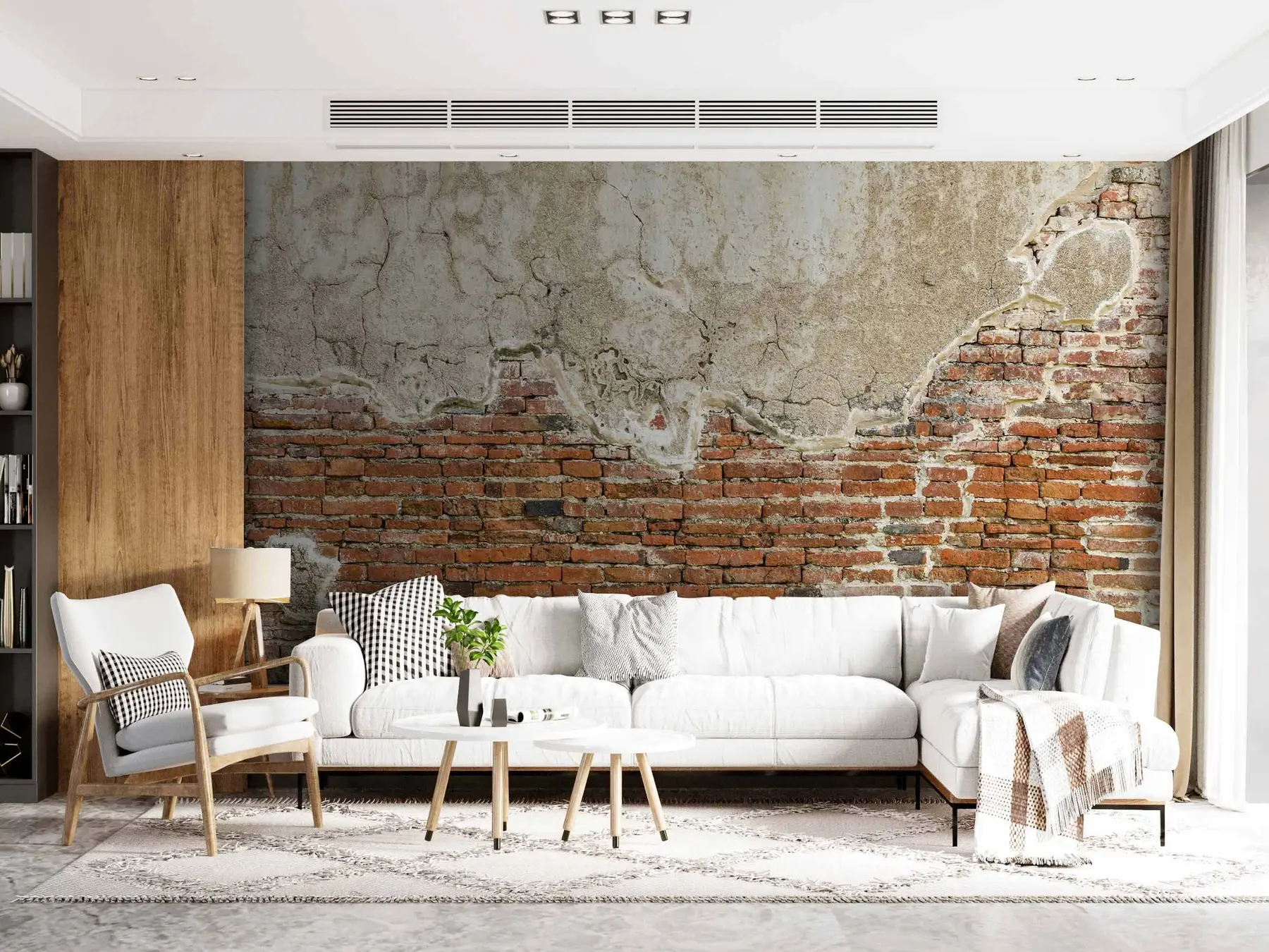 fototapet Curte italiană din cărămidă u74256