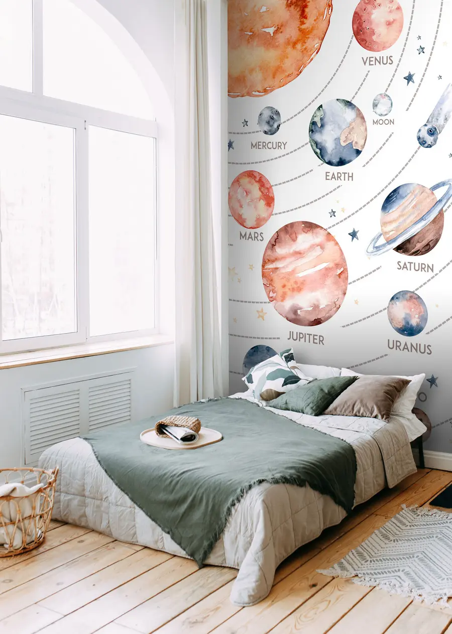 fototapet Planete din sistemul solar u74424