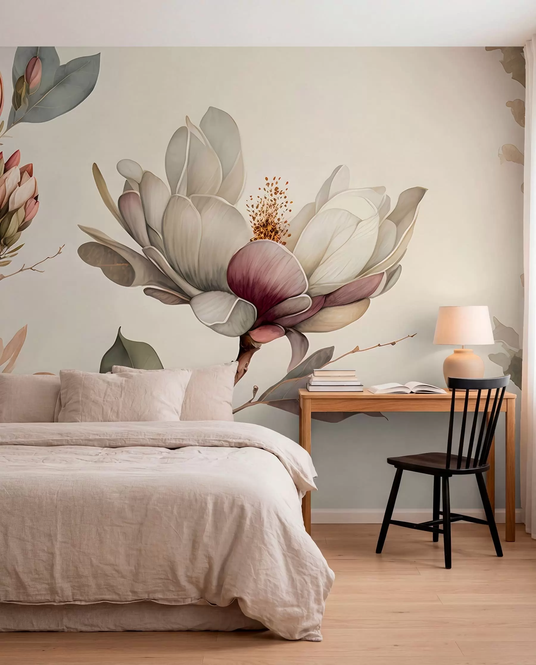fototapet Studiu de magnolie u93020