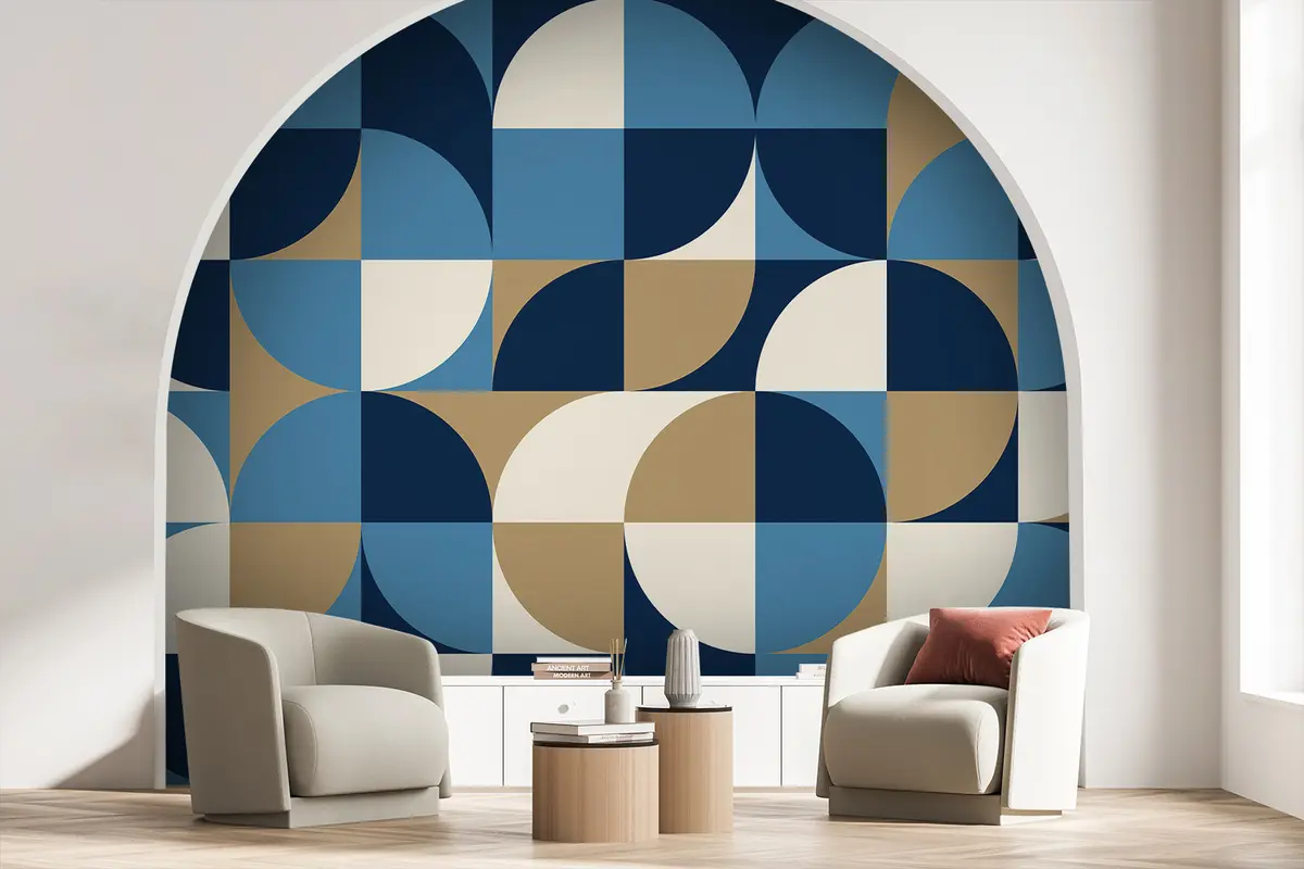 fototapet Albastru abstract u78733